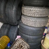 ۴عدد رینگ لاستیک۱۳ و جک گازی