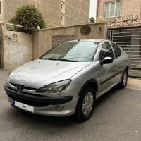 پژو ۲۰۶ sd اتومات بدون رنگ مدل ۸۶