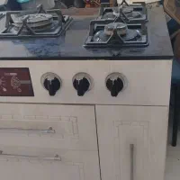 گاز کابینتی 5شعله رویه شیشه ای