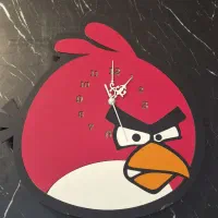 ساعت دیواری مدل angry birds