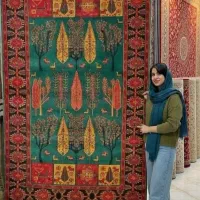 فرش ماشینی کاشان  با ارسال رایگان