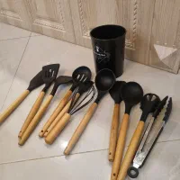 کفگیر و ملاقه سیلیکونی