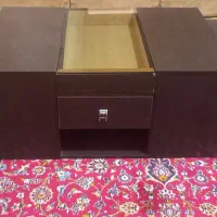 میز پذیرایی MDF همراه با ۴ عسلی چرخ دار