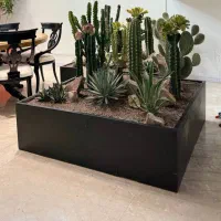 فلاور باکس فلزی بزرگ ۲ متری/ساخت در ابعاد دلخواه