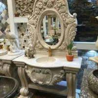 روشویی باربیک شومینه کباب پزسنگی کلکسیونی