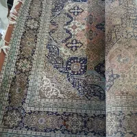 دوعدد فرش مشهد یک گل 6متری و12متری