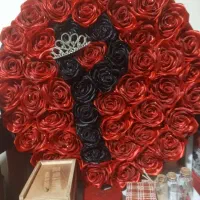 باکس گل روبانی شاین دار