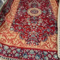 فرش نارنجی لاکترنج