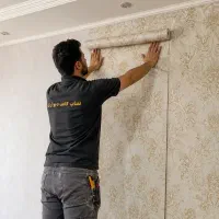 نصب کاغذ دیواری (تعمیرات)