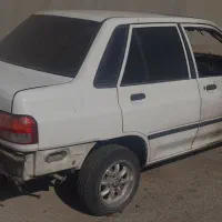 پراید مدل ۹۱ سوخته