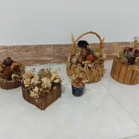 تعدادی سبدگل طبیعی خشک درحدنو