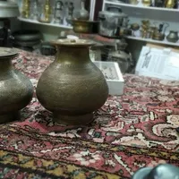 گلدان و قلیون|کلکسیون اشیاء عتیقه|بیرجند, |دیوار