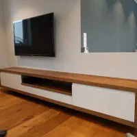 باکس میز تلویزیون دیواری شلف میز تی وی وال ترمووال