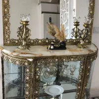 آینه و کنسول برنز