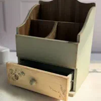 استند آرایشی چوبی نقاشی