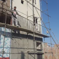 سیمانکاری گچ کاری .سفیدکاری.بنایی وصفرتاصدساختمان.