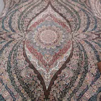 فرش ۲ عدد نگین مشهد ۹ متری با تراکم بالا نوع