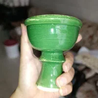 سری قلیان سفالی / نری و مادگی / دست‌ساز