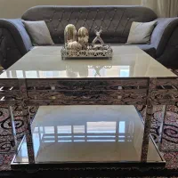 میز استیل جلو مبلی