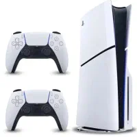 ps5 slim دیسک خور آسیا با دسته اضافه