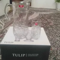 دو دست پارچ ولیوان ودر حد نو