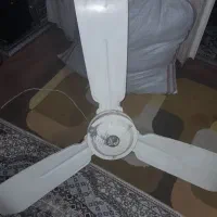 پنکه سقفی صحیح سالم تمیز آلمینیومی