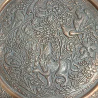 سینی عتیقه مسی