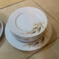 ظرف چینی و قابلمه بزرگ