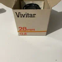 لنز آنالوگ vivitar 28mm