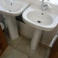 روشویی ۴۵ سانت پایه دار