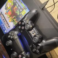 Ps4 یک ترابایت و  دیسک minecraft