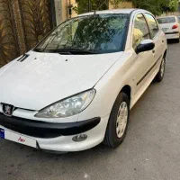پژو ۲۰۶ اتومات مدل ۸۸ بدون رنگ