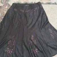 دامن مشکی مجلسی