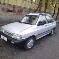 پراید مدل ۸۷ نقره ای کم کارکرد