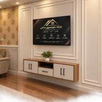 کابینت ، کمد دیواری ، TV Wall ، اجرای MDF