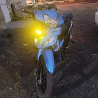 موتور تی وی اس راکز ۱۲۵ مدل ۹۳ کم کار