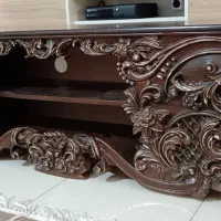 میز tv منبت دست