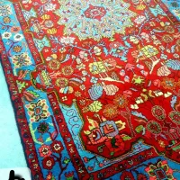انواع قالیچه های پشمی همدان و شیراز