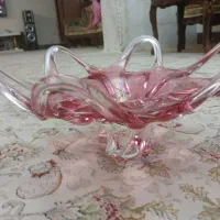 میوه خوری چک وکاسه بشقاب طلا کوب سالم