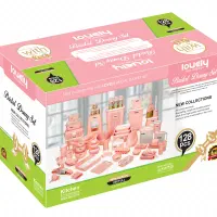 سرویس پلاستیک پلمپ ۱۲۸ تیکه مخصوص جهیزیه