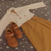 ست پیراهن دو تیکه و کفش نو