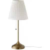 آباژور رومیزی طلایی ایکیا ikea اصل نو