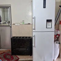 یخچال الکترواستیل و بخاری گازی مروارید سوز
