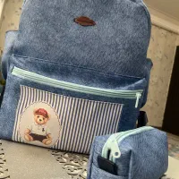 کوله پشتی های زیبا و با ست جامدادی و کیف لقمه