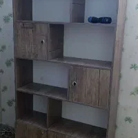 کتابخونه جا دار چهارطبقه عالی