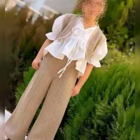 انواع لباس بچگانه دخترانه پیراهن ، تیشرت و شلوارک