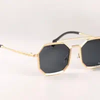 عینک دودی فلزی ایتالیایی police  نو و آکبند(هدیه)