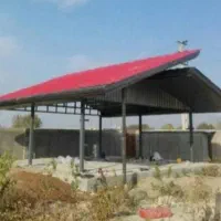 اجرای شیروانی آردواز سردرب خرپا وسوله