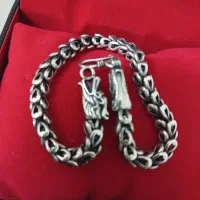 دستبندنقره تایلندی اعیار۹۲۵دوسراژدها