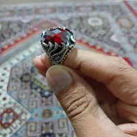 انگشتر نقره ۹۲۵ و شیک و خوش دست